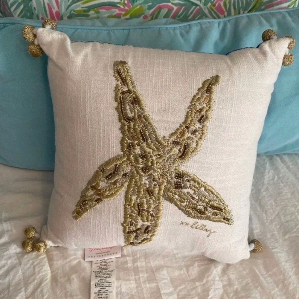 Lilly Pulitzer Pottery Barn Pillow
